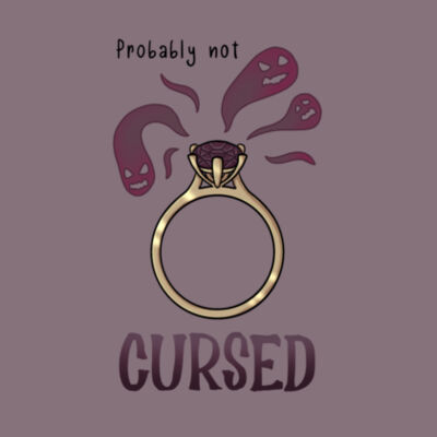 Probably Not Cursed - Ladies Design
