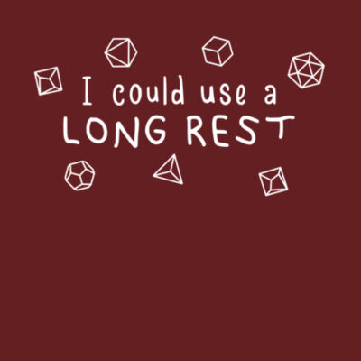 Long Rest - Men / Unisex Design