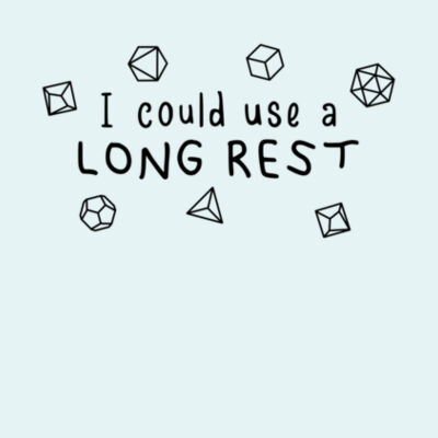Long Rest - Men / Unisex Design